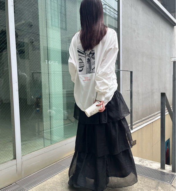  「[mline]ティアードスカート」|スカート|