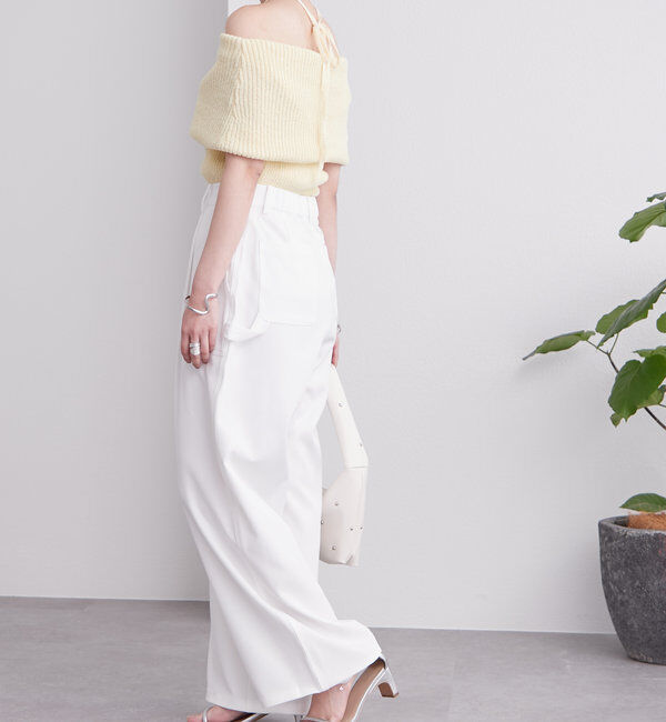  「ブークレオフショルニット」|ニット・セーター|