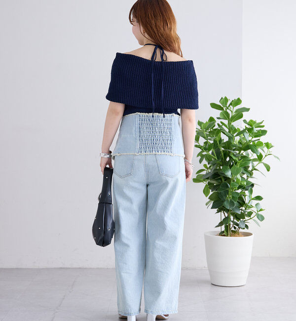  「ブークレオフショルニット」|ニット・セーター|