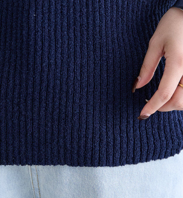  「ブークレオフショルニット」|ニット・セーター|