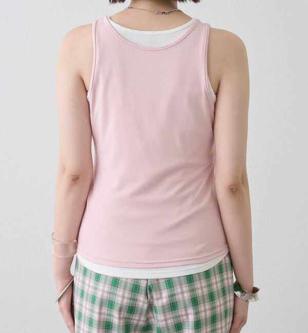  「レイヤードタンク」|キャミソール|