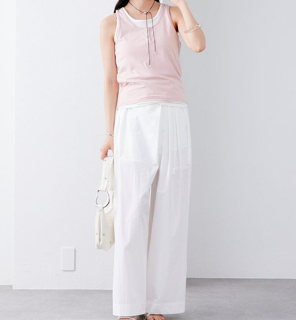  「レイヤードタンク」|キャミソール|