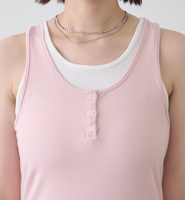  「レイヤードタンク」|キャミソール|