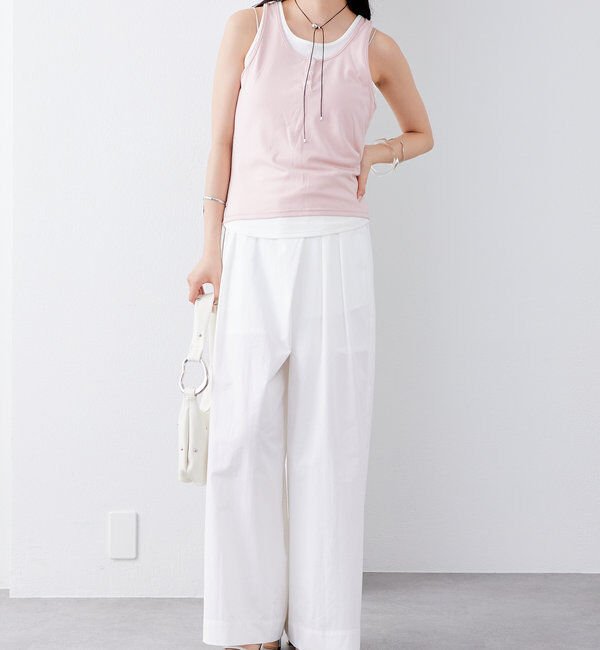  「レイヤードタンク」|キャミソール|