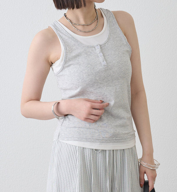  「レイヤードタンク」|キャミソール|