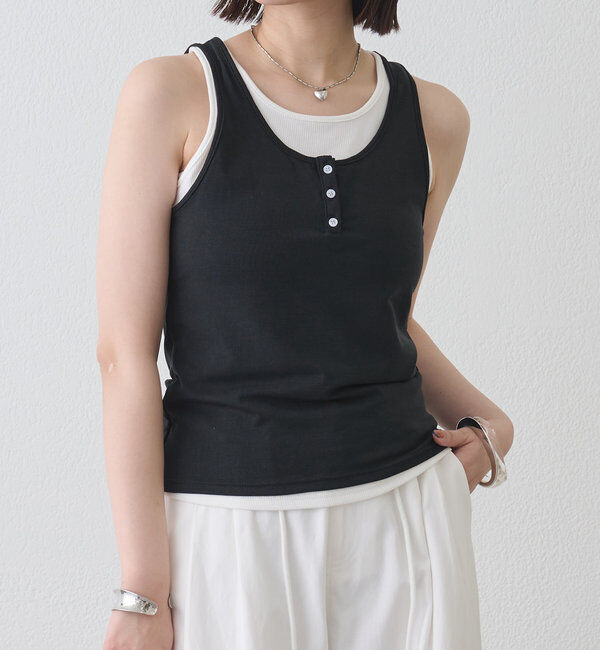  「レイヤードタンク」|キャミソール|