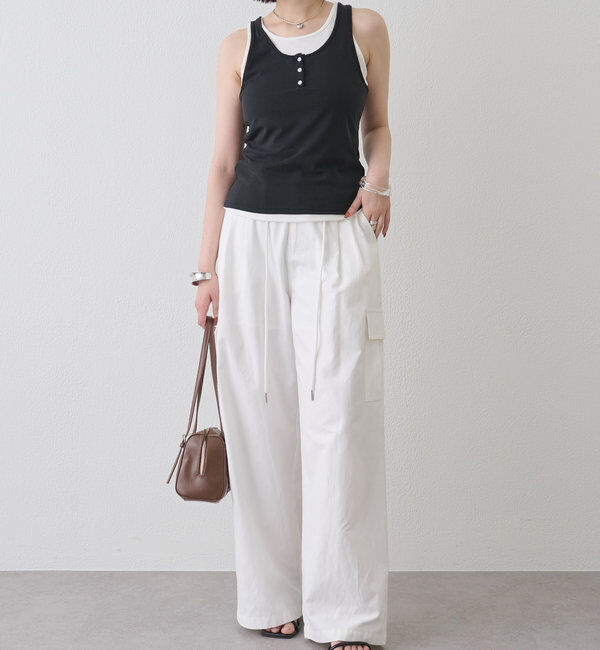  「レイヤードタンク」|キャミソール|