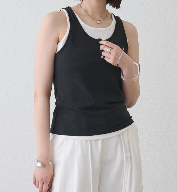  「レイヤードタンク」|キャミソール|