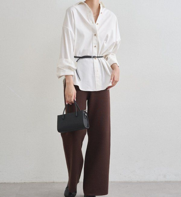  「サテンBIGシャツ」|シャツ・ブラウス|