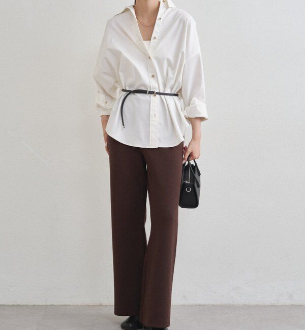  「サテンBIGシャツ」|シャツ・ブラウス|