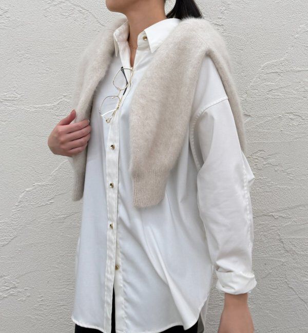  「サテンBIGシャツ」|シャツ・ブラウス|