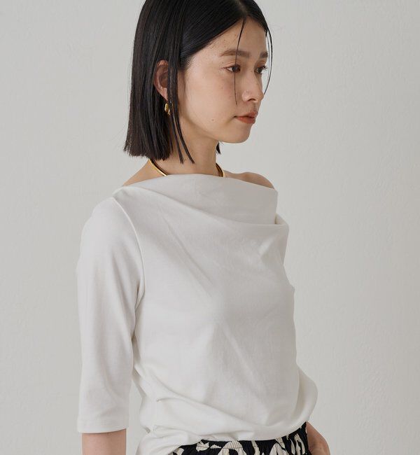  「ドレープカットソー」|Tシャツ・カットソー|