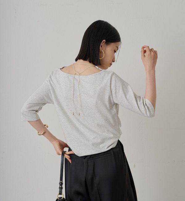  「ドレープカットソー」|Tシャツ・カットソー|