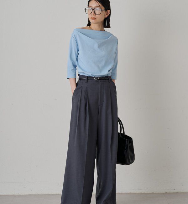  「ドレープカットソー」|Tシャツ・カットソー|