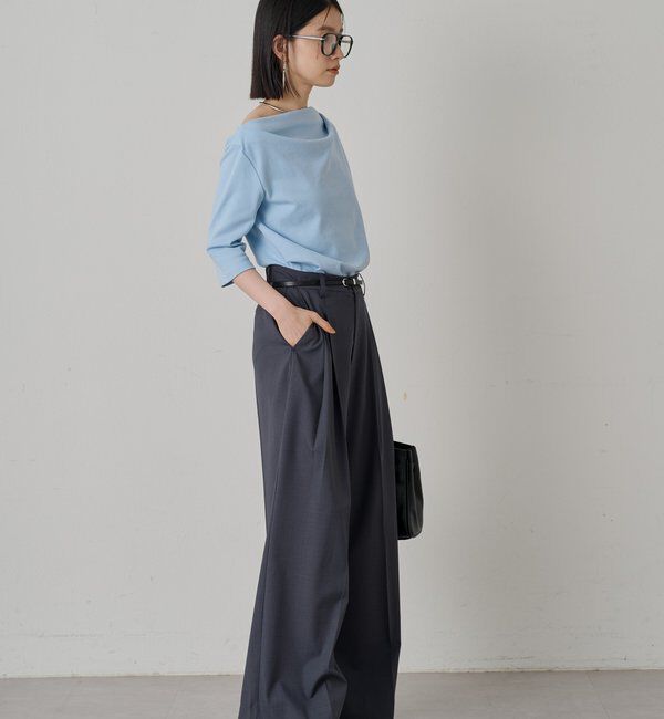  「ドレープカットソー」|Tシャツ・カットソー|