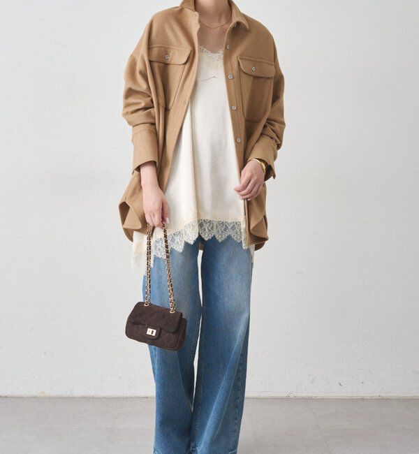  「ウールオーバーシャツ」|シャツ・ブラウス|