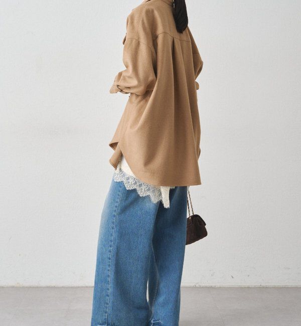  「ウールオーバーシャツ」|シャツ・ブラウス|