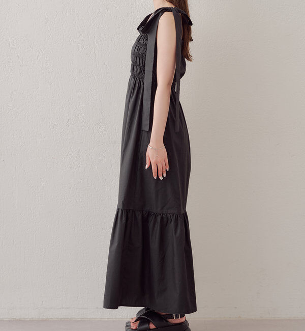  「【WEB限定/REVIVAL】肩リボンマルチwayタンクロングワンピース」|ワンピース|
