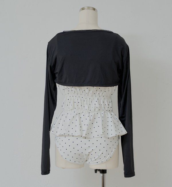  「【水着】ボレロレイヤード3点セット」|ビキニ|