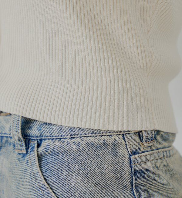  「【SALON by Chico/4色展開】セーラーノースリベスト」|ニット・セーター|