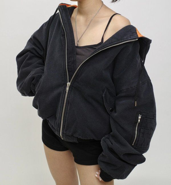  「【UNISEX/ユニセックス】KOOKY'N フードダックMA1」|その他|