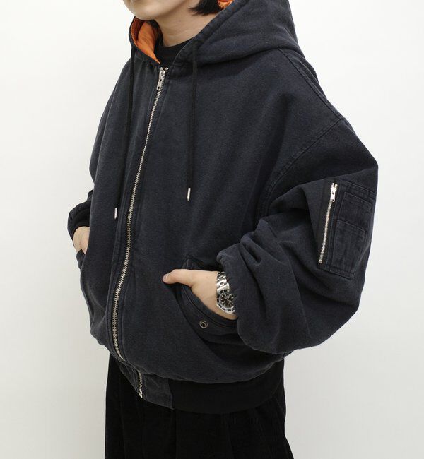  「【UNISEX/ユニセックス】KOOKY'N フードダックMA1」|その他|