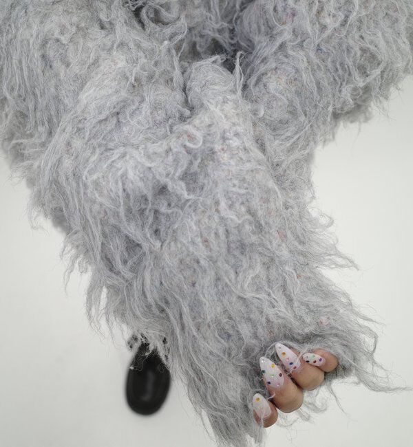  「モヘアライクリボンニット」|ニット・セーター|