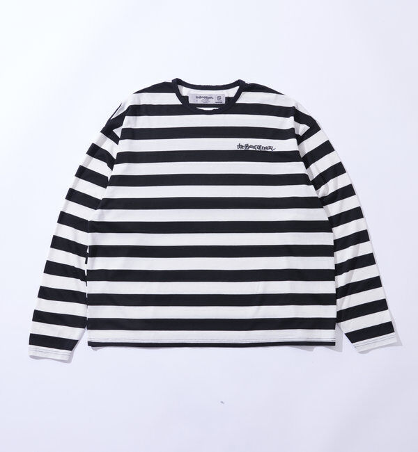  「【Sourcream/サワークリーム】ボーダーロンTEE」|Tシャツ・カットソー|