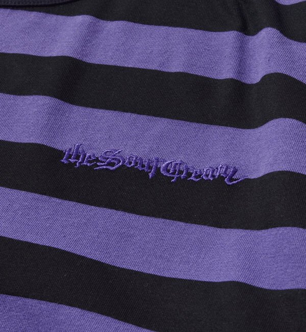  「【Sourcream/サワークリーム】ボーダーロンTEE」|Tシャツ・カットソー|