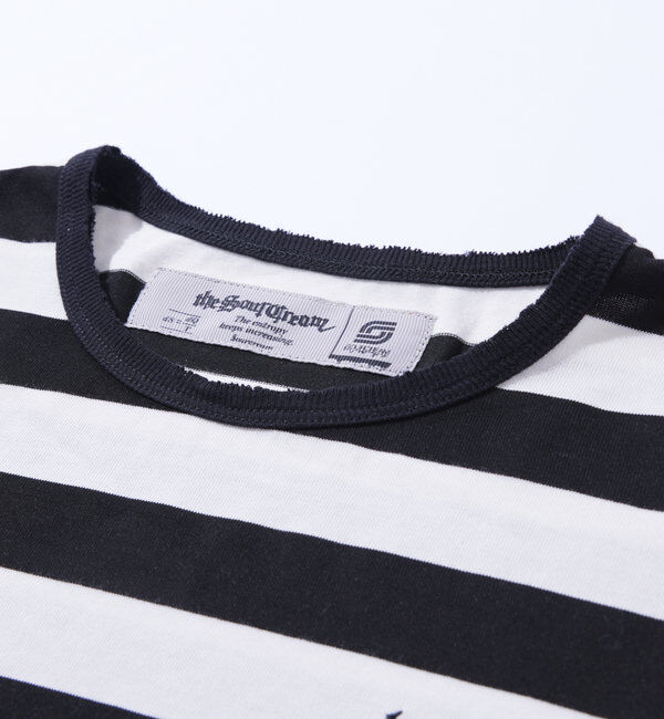  「【Sourcream/サワークリーム】ボーダーロンTEE」|Tシャツ・カットソー|