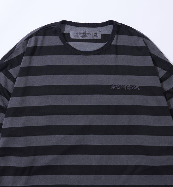  「【Sourcream/サワークリーム】ボーダーロンTEE」|Tシャツ・カットソー|