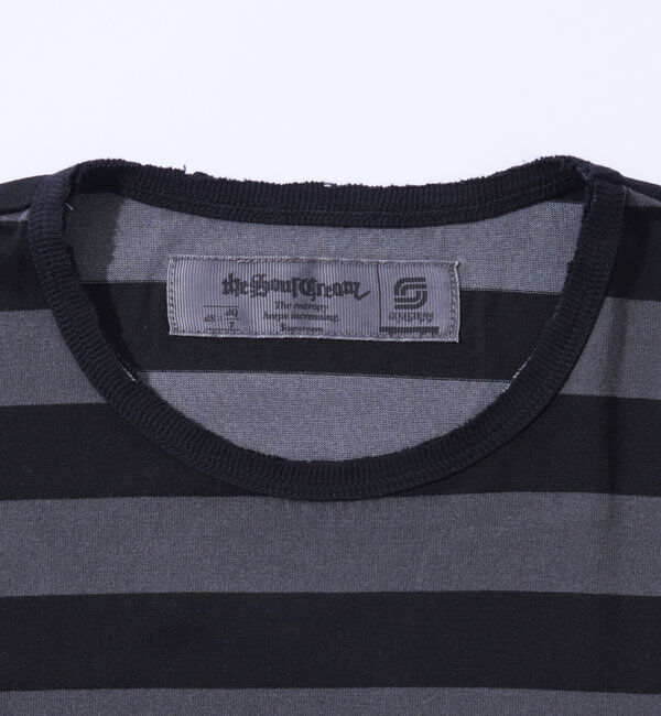  「【Sourcream/サワークリーム】ボーダーロンTEE」|Tシャツ・カットソー|