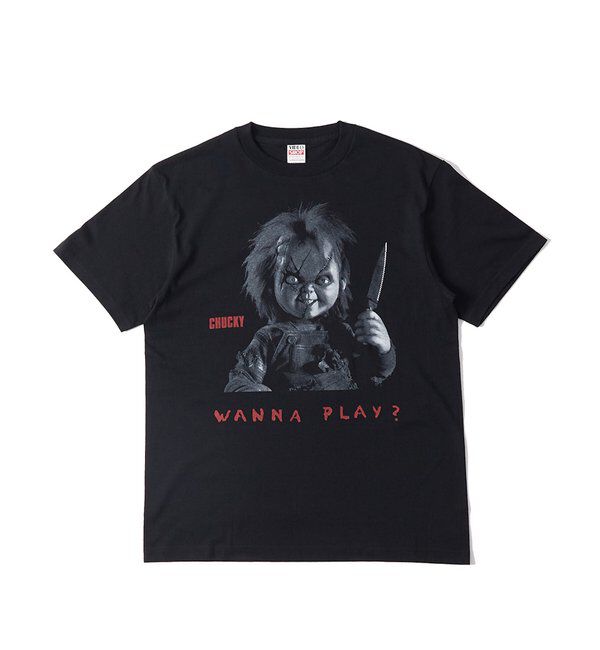  「【VIDEOSHOP】CHUCKY / チャッキー TEE」|Tシャツ・カットソー|ブラック