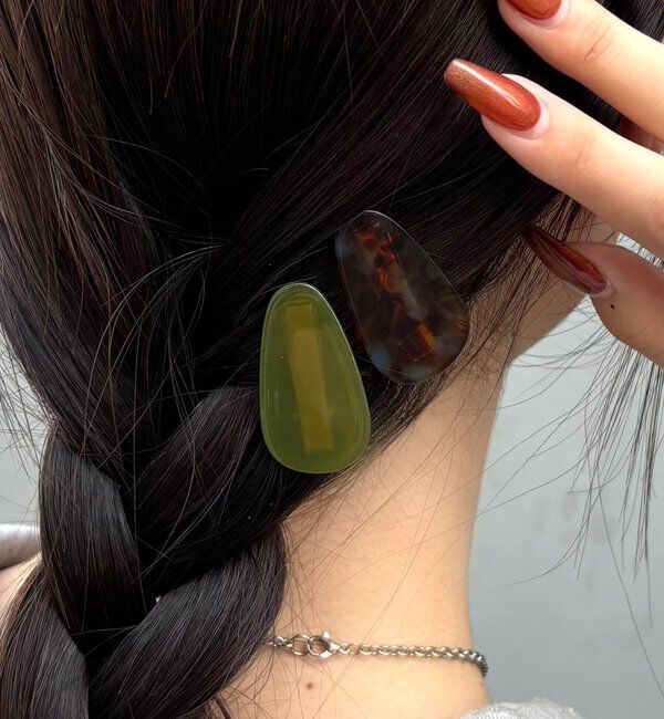  「アクリルヘアクリップセット」|その他|
