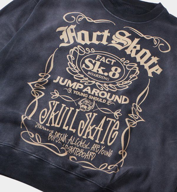  「FACTスケートクヴィンテージライクルースウェット」|Tシャツ・カットソー|