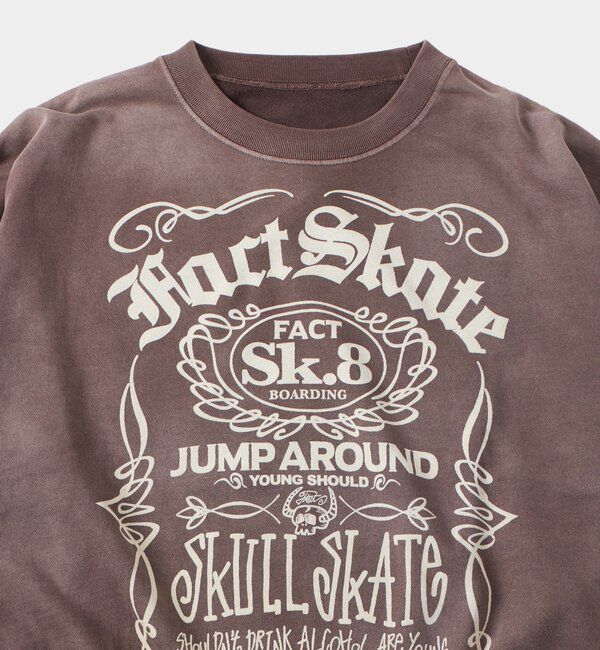  「FACTスケートクヴィンテージライクルースウェット」|Tシャツ・カットソー|
