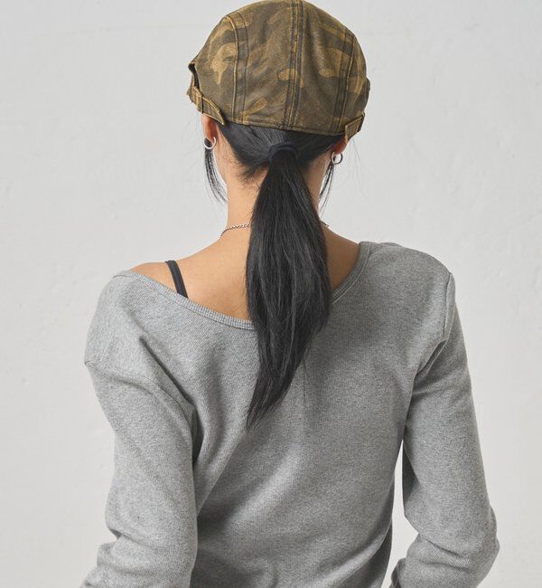  「【WEB限定】迷彩ハンチング」|ハット|