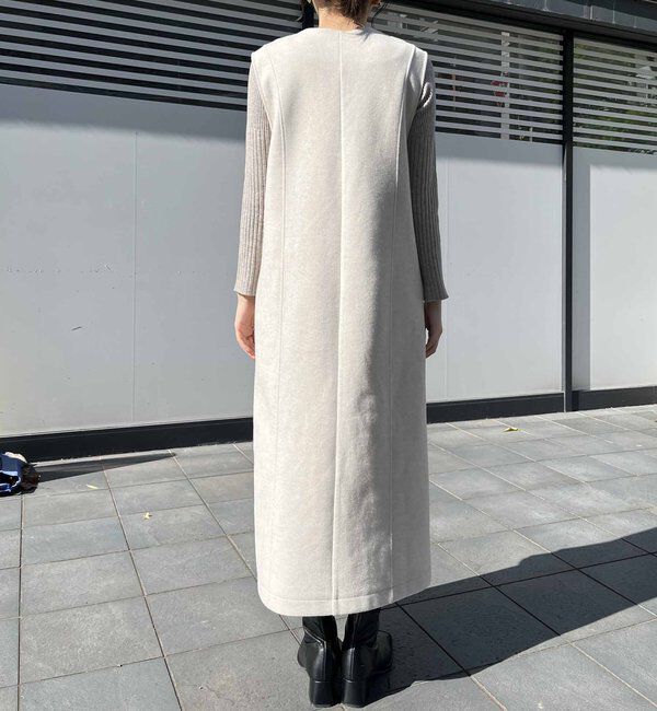  「ストレッチメルトンワンピース」|ワンピース|