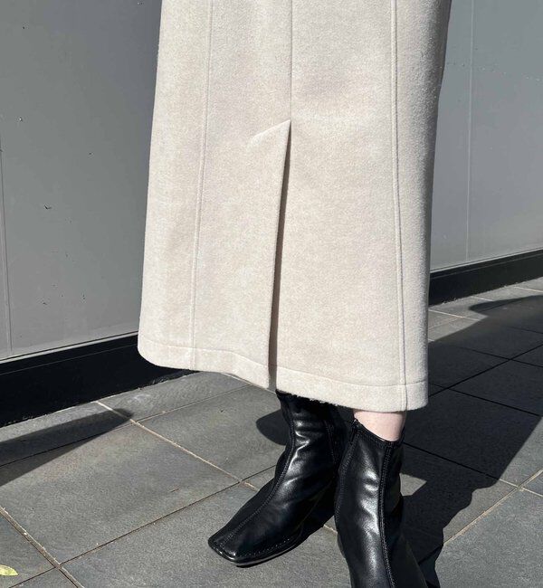  「ストレッチメルトンワンピース」|ワンピース|