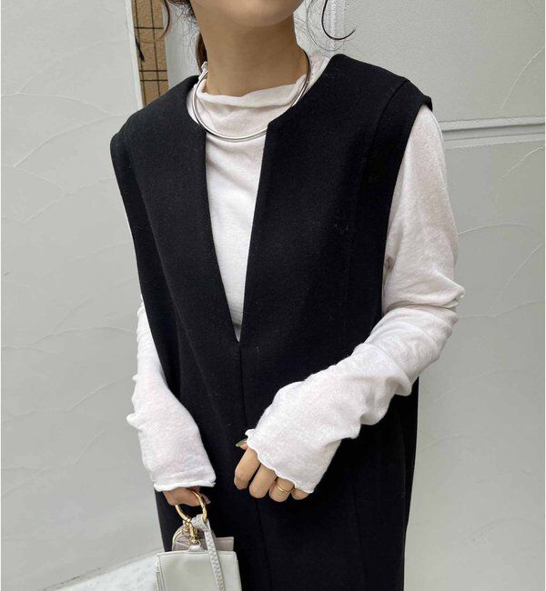  「ストレッチメルトンワンピース」|ワンピース|