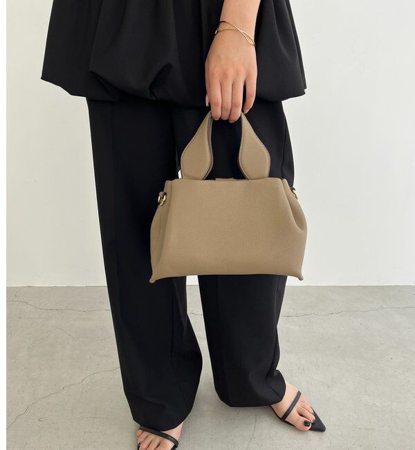  「ラウンドミニボストンバッグ」|トートバッグ|