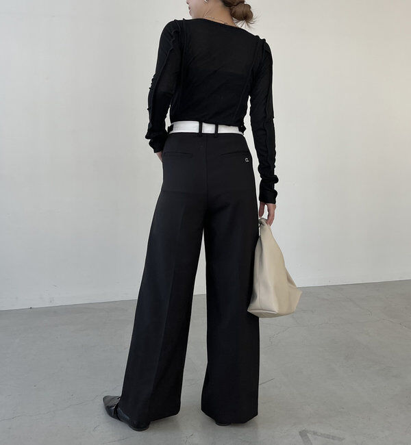  「【C.L】【セットアップ対応】マーベルトタックパンツ」|チノ|