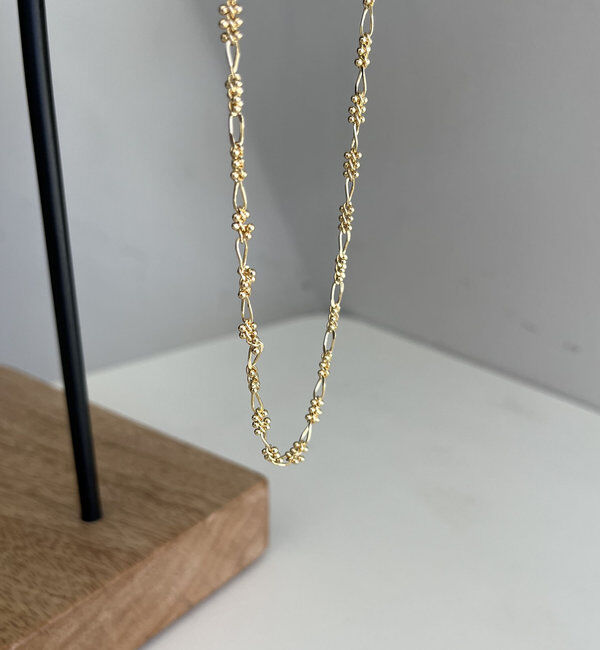  「〈GOLDY/ゴールディ〉ツブツブショートネックレス」|リング|