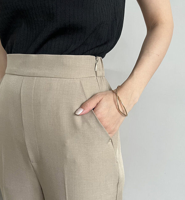  「【着回し力抜群！セットアイテム】パンツSETペプラムキャミ」|その他|