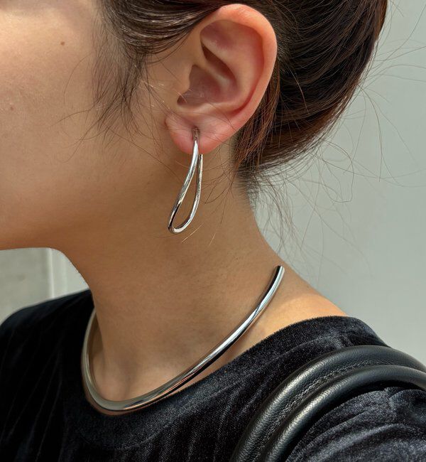  「〈GOLDY/ゴールディ〉カービーフープイヤリング」|リング|