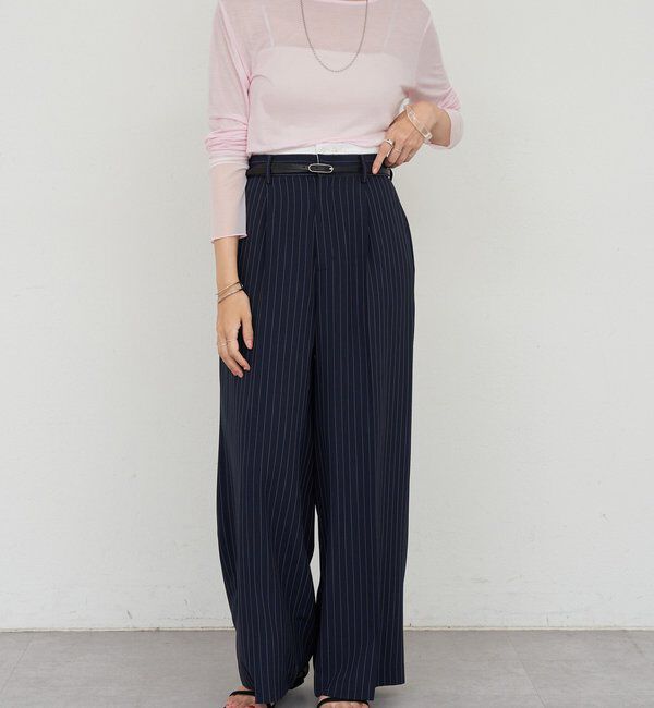  「【1枚でもレイヤードでも〇】袖シアーカットソー」|Tシャツ・カットソー|