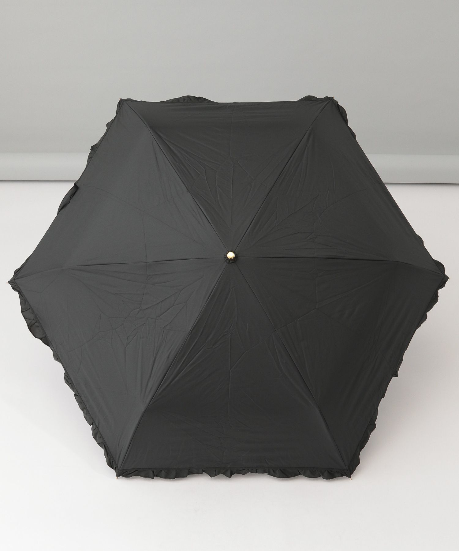 A part by 「【UVカット・遮光率99.99%以上、晴雨兼用】バンブーフリルオリタタミカサ」|傘|