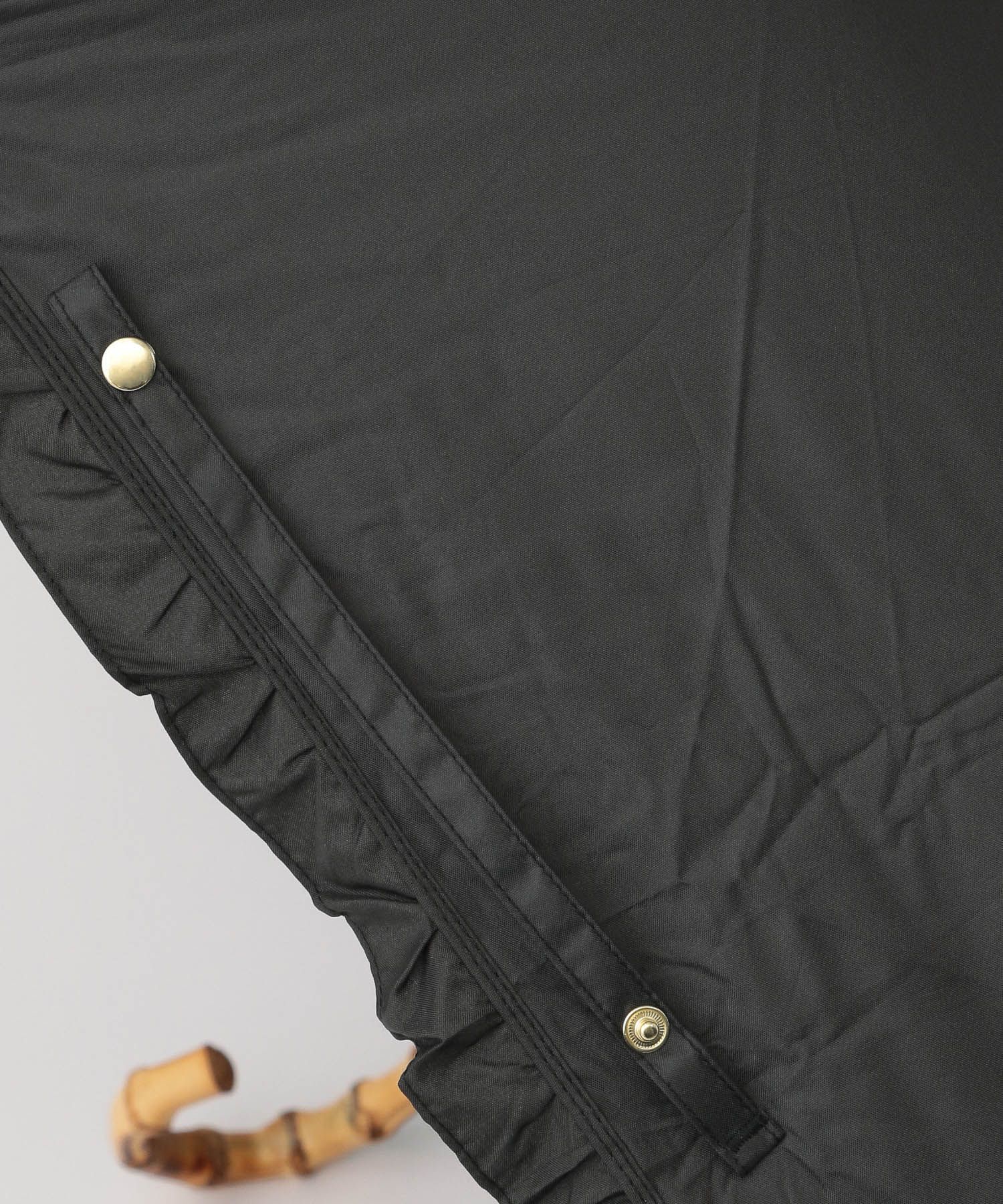 A part by 「【UVカット・遮光率99.99%以上、晴雨兼用】バンブーフリルオリタタミカサ」|傘|