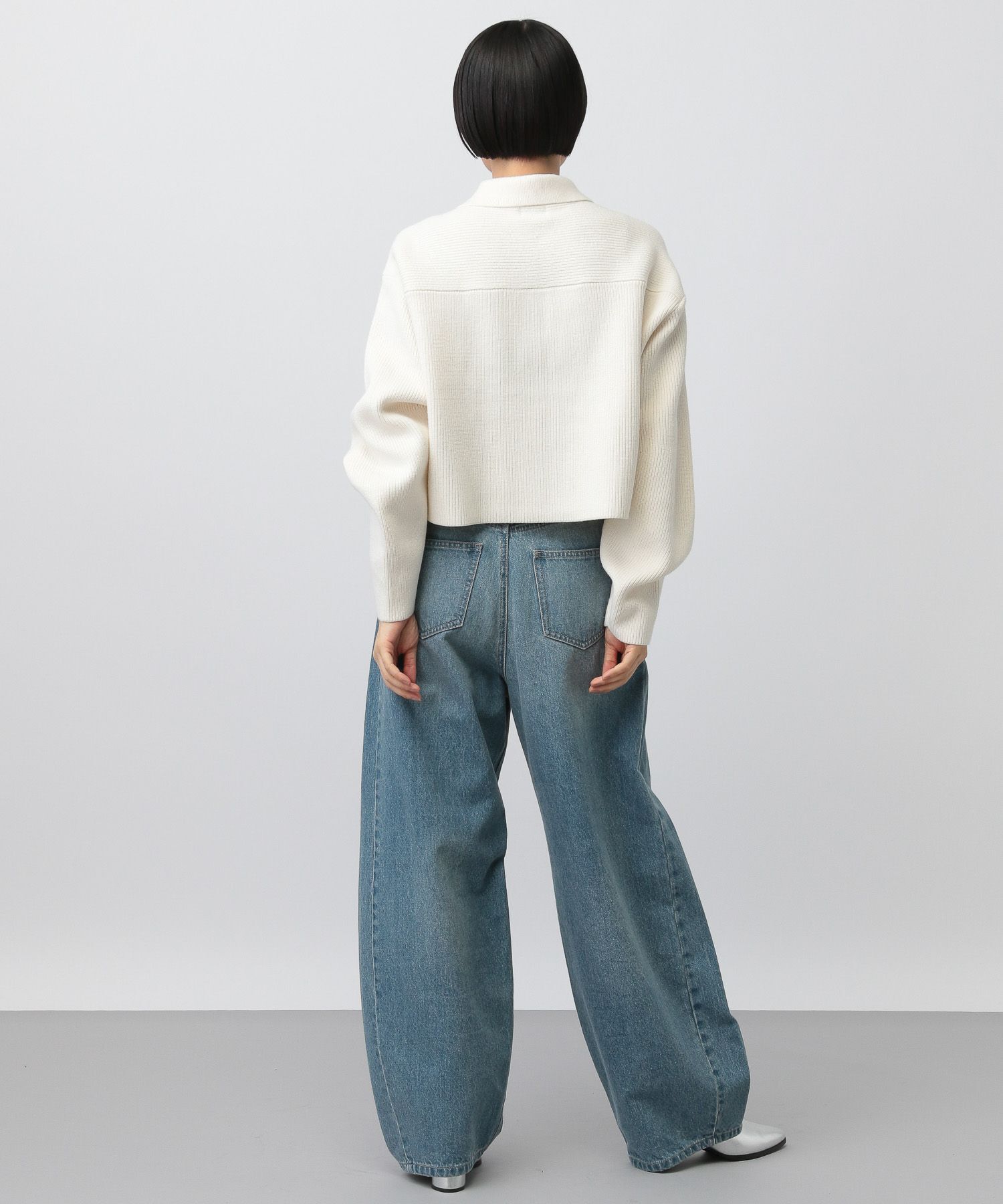 A part by 「エリZIPカーディガン」|ニット・セーター|