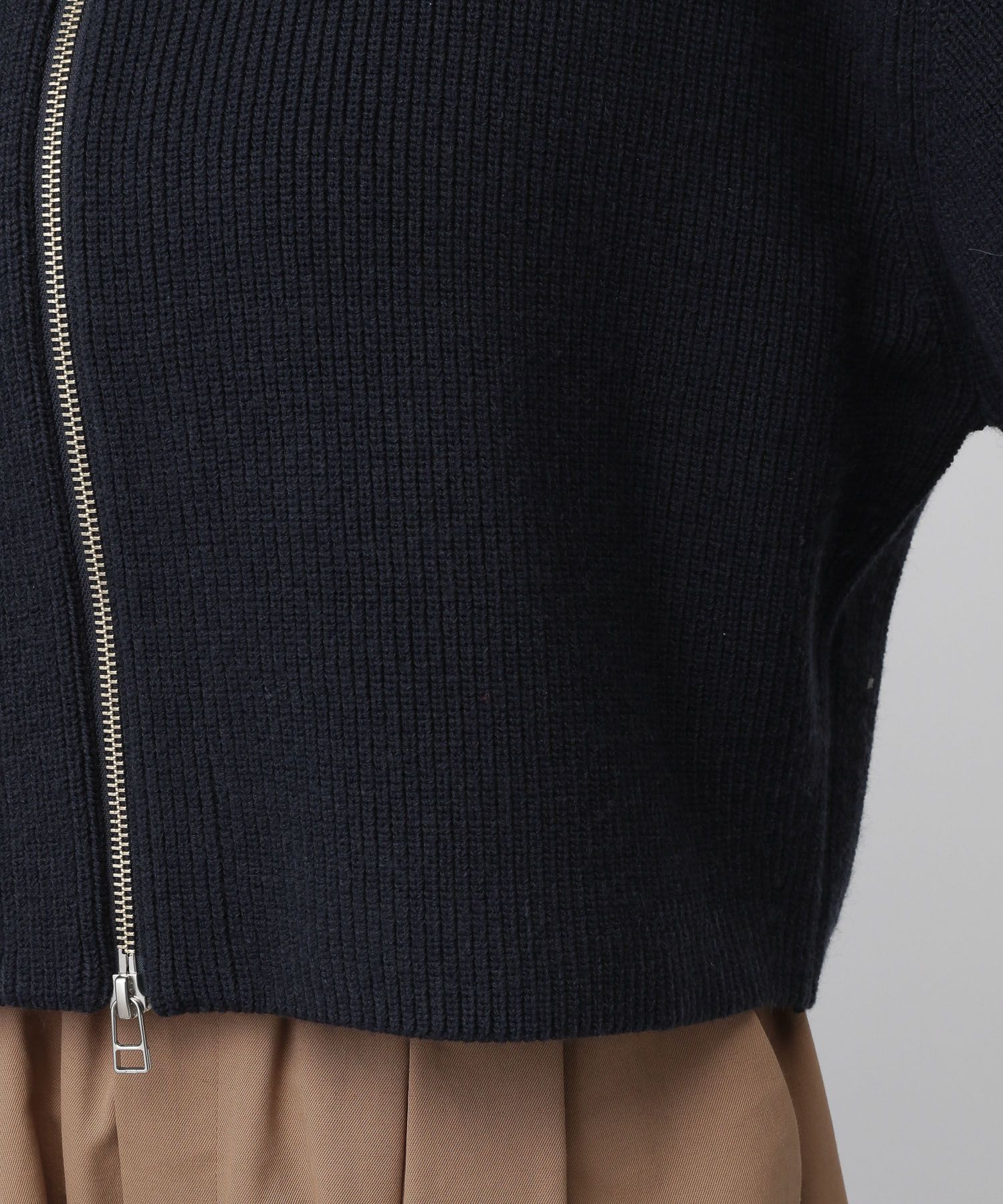 A part by 「エリZIPカーディガン」|ニット・セーター|